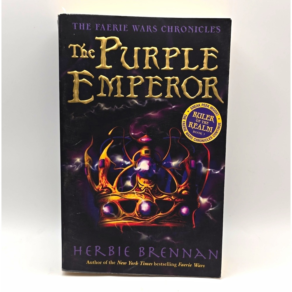 Herbie Brennan The Purple Emperor Faerie Wars Chronicles Bk 2 2006 TPB 432p